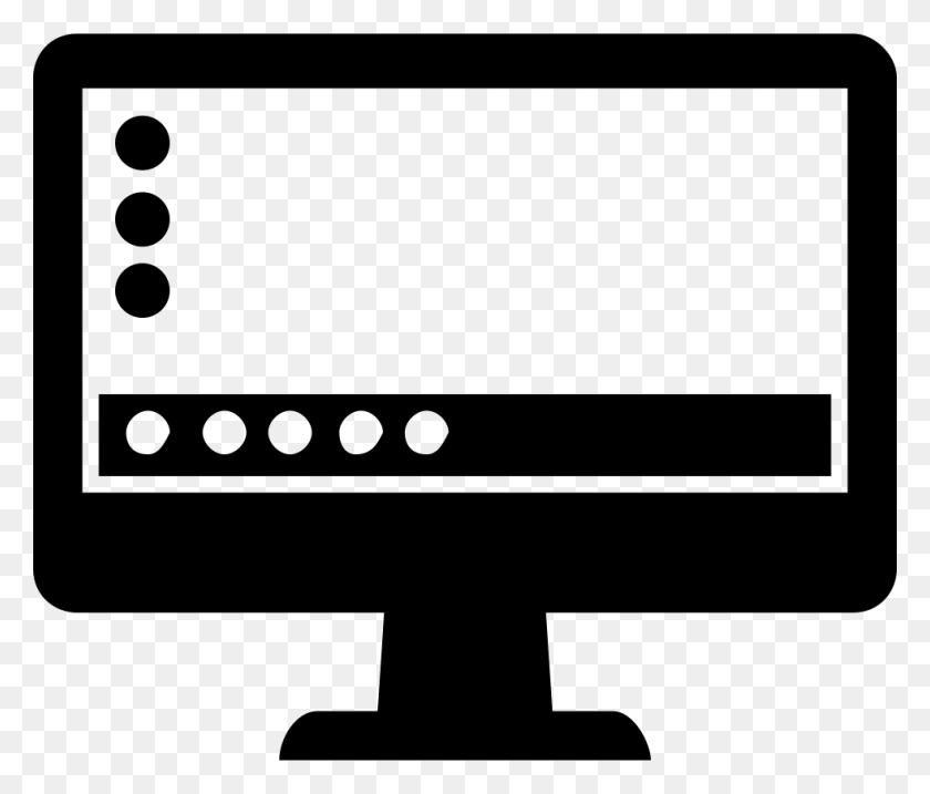 980x826 Desktop Software Interface Design Png Icon Free Download - Desktop PNG
