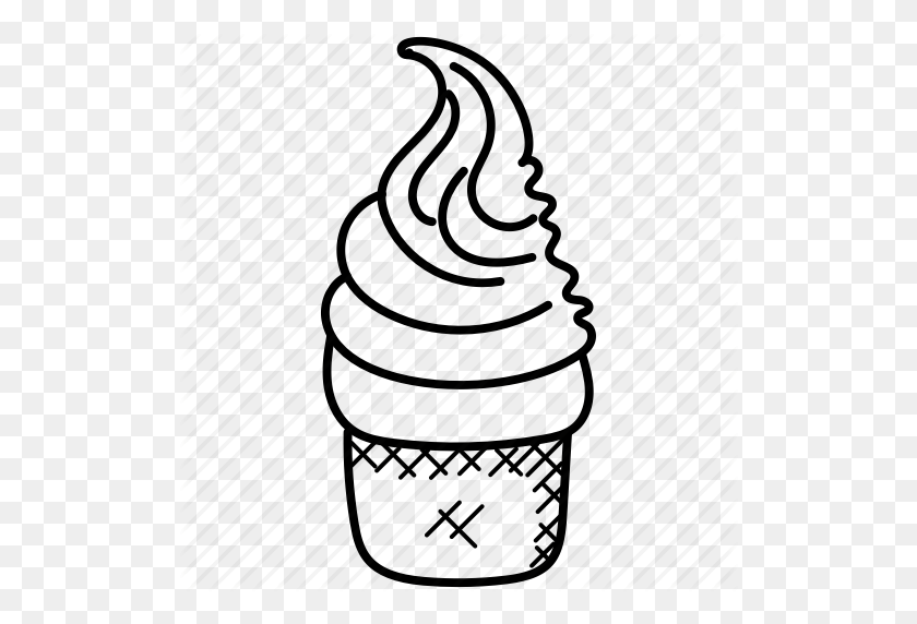 512x512 Dessert, Frozen Yogurt Cup, Ice Cream, Ice Cream Cup, Sundae Icon - Frozen Yogurt PNG