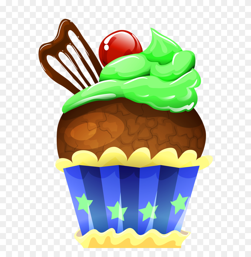 683x800 Desserts Cupcakes, Cupcake Art And Cupcake - Halloween Cupcake Clipart
