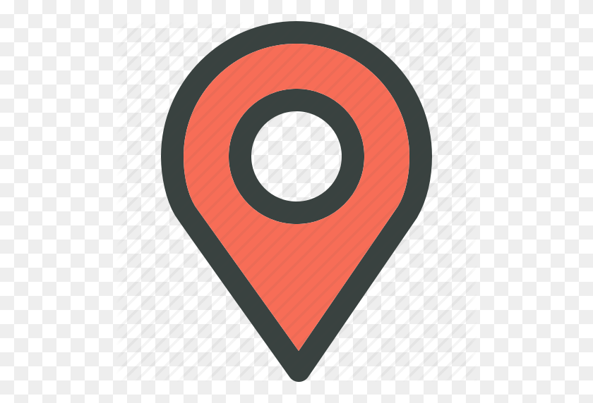 512x512 Destination, Direction, Find, Gps, Locate, Location, Locator, Map - Pinpoint PNG