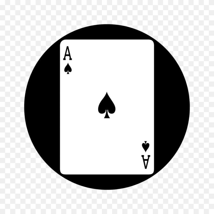 800x800 Detailed Cards - Ace Of Spades PNG
