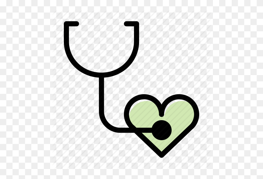 512x512 Detection, Find, Health, Heart, Medical, Stethoscope Icon - Stethoscope Clipart Transparent