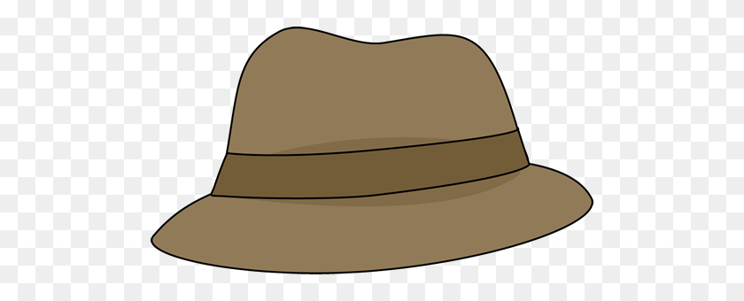 500x280 Detective Hat Clip Art - Detective Clipart