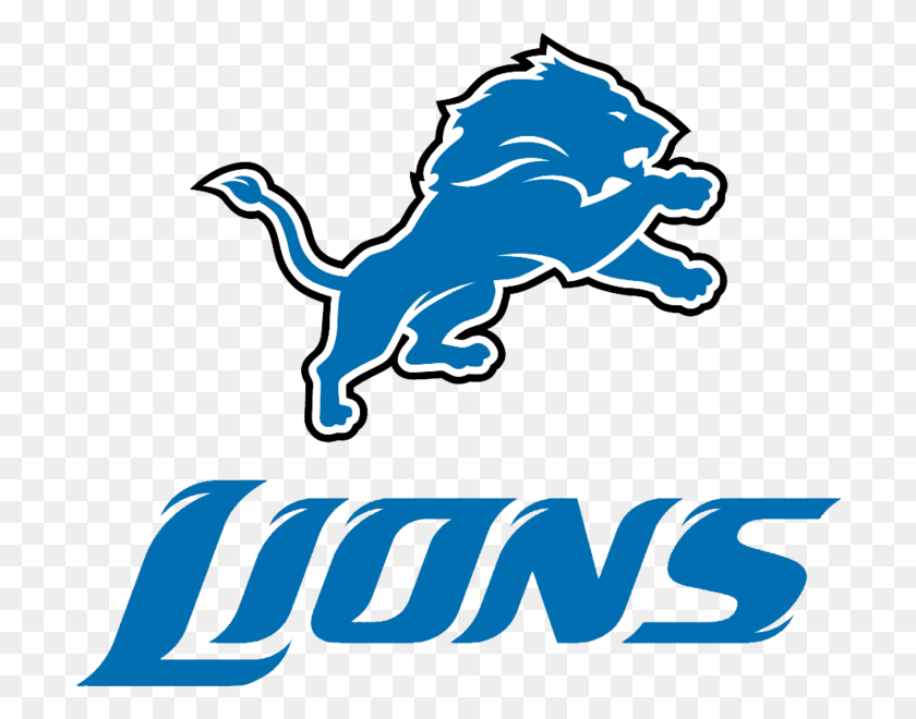 703x600 Detroit Lions Logo - Detroit Lions Logo PNG