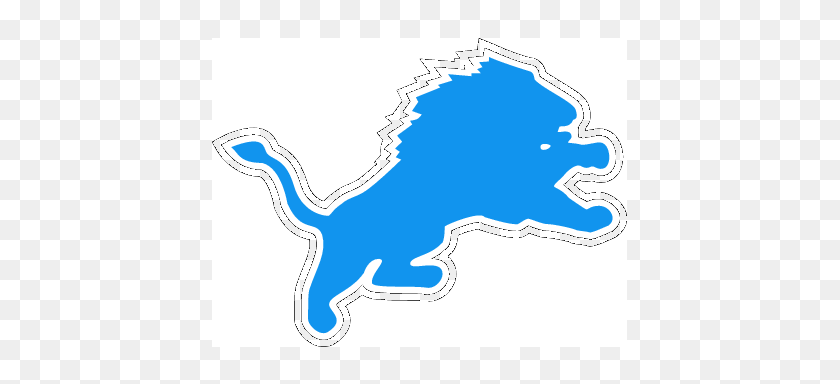 435x324 Imágenes Prediseñadas Del Logotipo De Los Detroit Lions - Clipart De Contorno De Calabaza