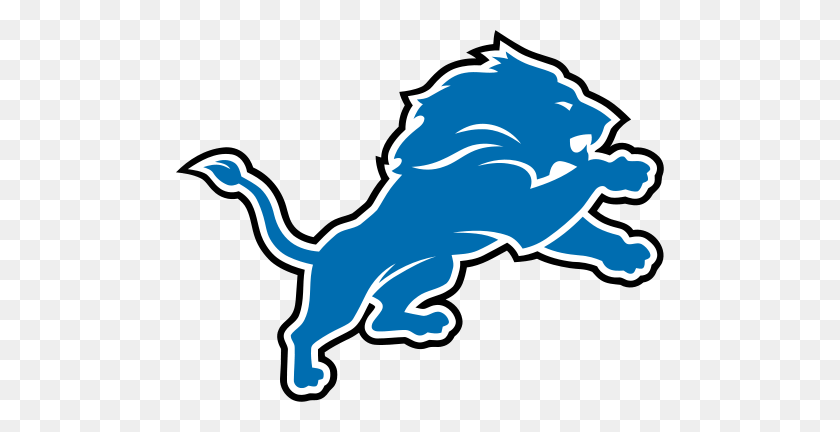 489x372 Detroit Lions Logo Transparent Png - Lion Logo PNG