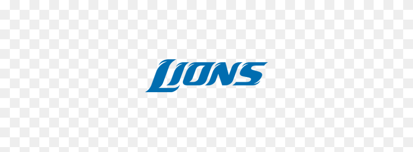 250x250 Detroit Lions Wordmark Logotipo De Deportes Logotipo De La Historia - Detroit Lions Png