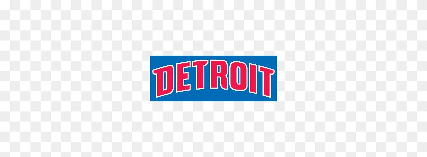 250x250 Detroit Pistons Wordmark Logotipo De Deportes Logotipo De La Historia - Detroit Pistons Logotipo Png