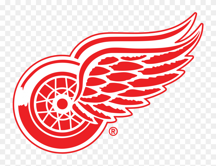 2000x1500 Detroit Red Wings Logos - Detroit Clipart