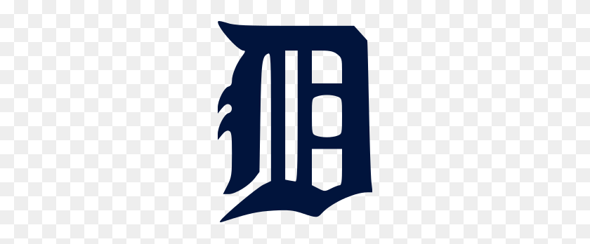 220x288 Detroit Tigers D Logo Transparent Png - Detroit Clipart