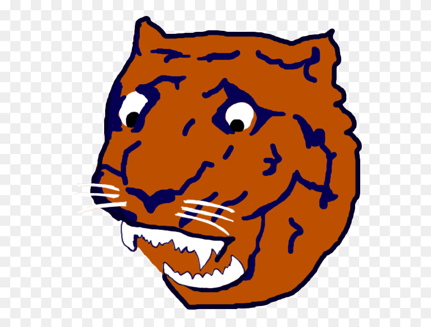 573x577 Detroit Tigers Logo Clip Art - Tiger Clipart PNG