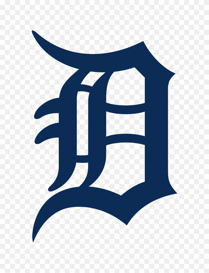 2400x3191 Logo De Los Tigres De Detroit Png