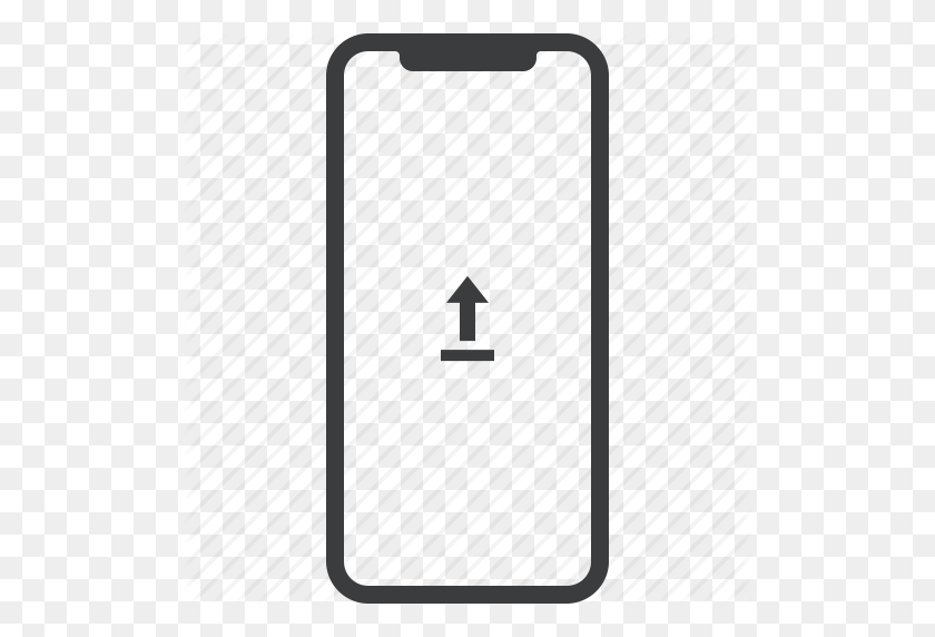 512x512 Device, Export, Iphone, Iphonex, Upload, X Icon - Iphone X PNG