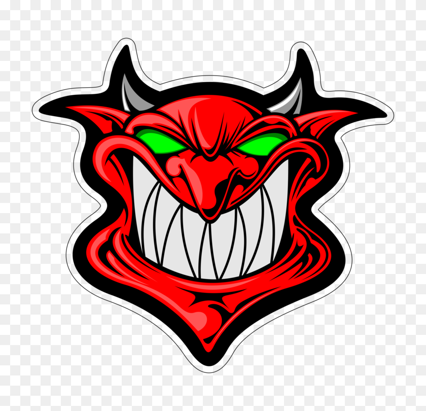 750x750 Дьявол Демон Сатанизм Мультфильм - Сатана Png