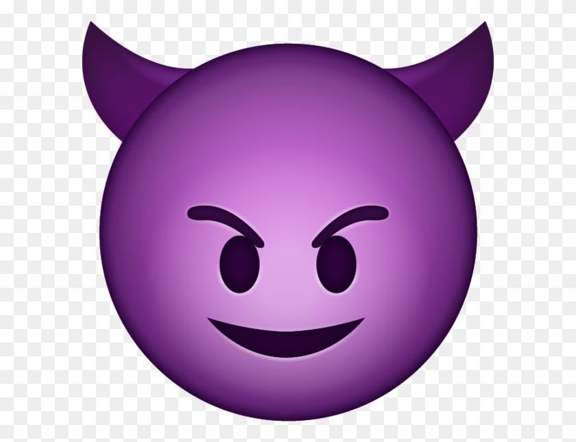 600x585 Дьявол Emoji - Дьявол Emoji Png