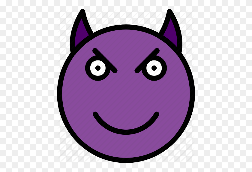 460x512 Devil, Emoji, Emoticons, Face Icon - Devil Emoji PNG