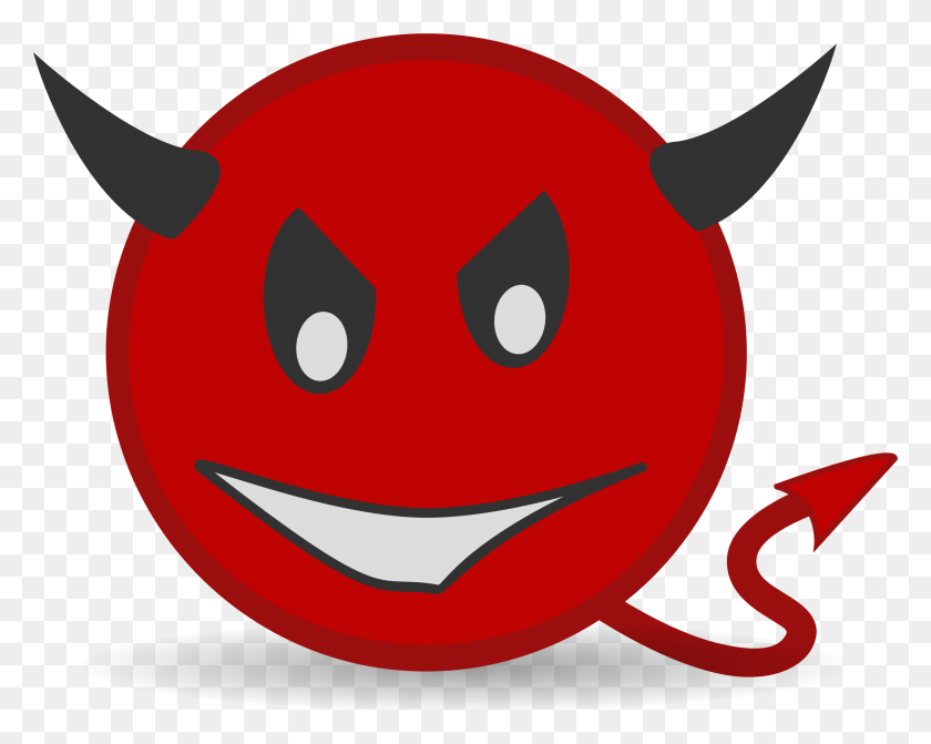 2313x1813 Значок Лицо Дьявола Png - Зло Лицо Png