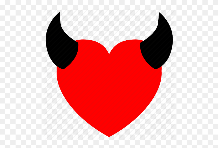 512x512 Devil, Heart, Hell, Love Icon - Hell Clipart