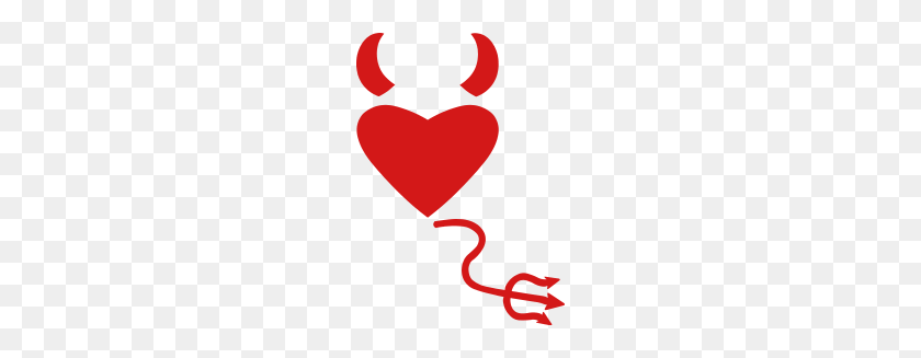 190x267 Devil Heart Png, Heart Shaped Devil Png Image Royalty Free Stock - Devil Horns PNG