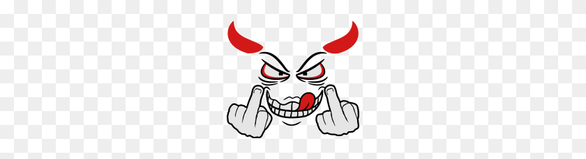 190x169 Devil Satan Demon Horns Hell Show Gloves Stinkfing - Demon Horns PNG