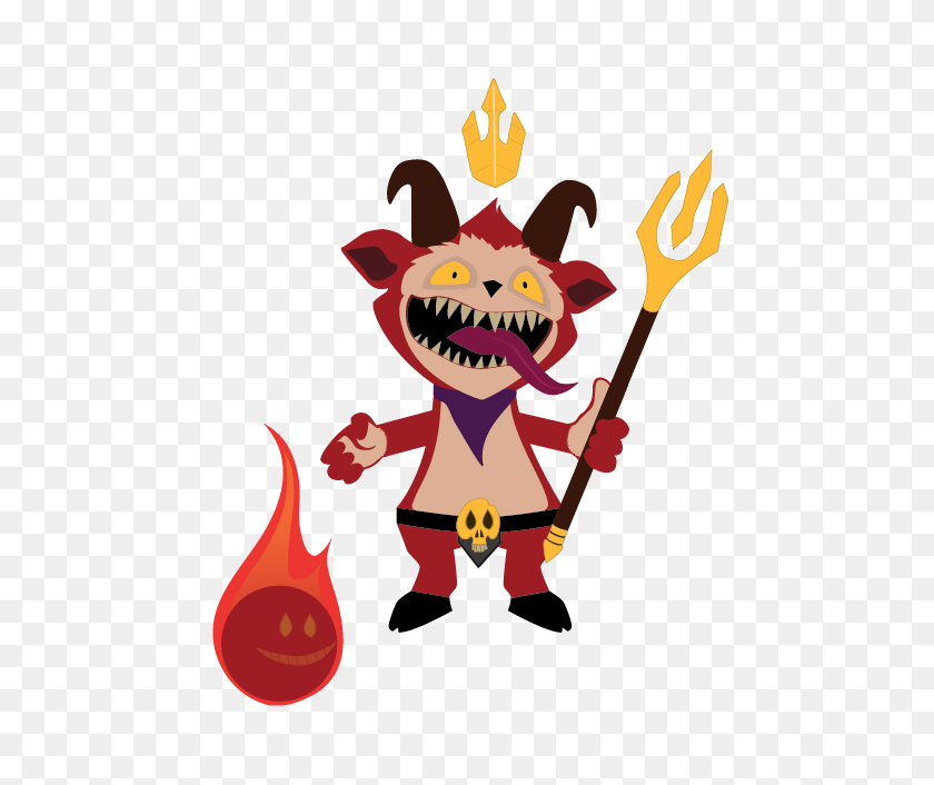 533x646 Devil Teemo Clipart - Cunning Clipart