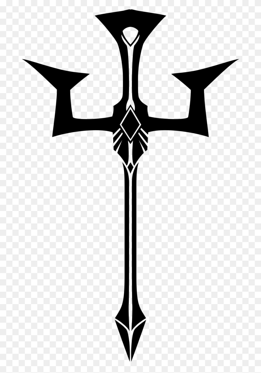 700x1142 Diablo Iii Crusader Symbol - Crusader Shield Clipart