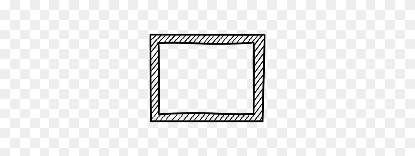 256x256 Diagonal Lines Frame Doodle - Diagonal Line PNG