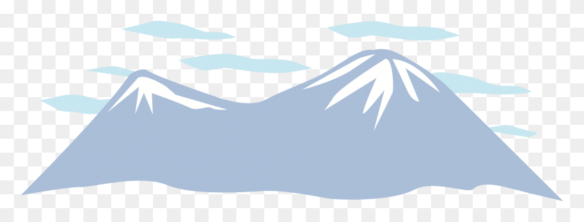 2250x750 Diagram Mountain Silhouette - Mountain Peak Clipart