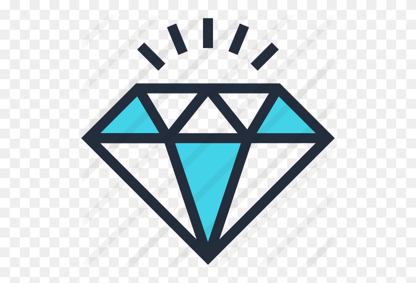 512x512 Diamond - Diamante PNG