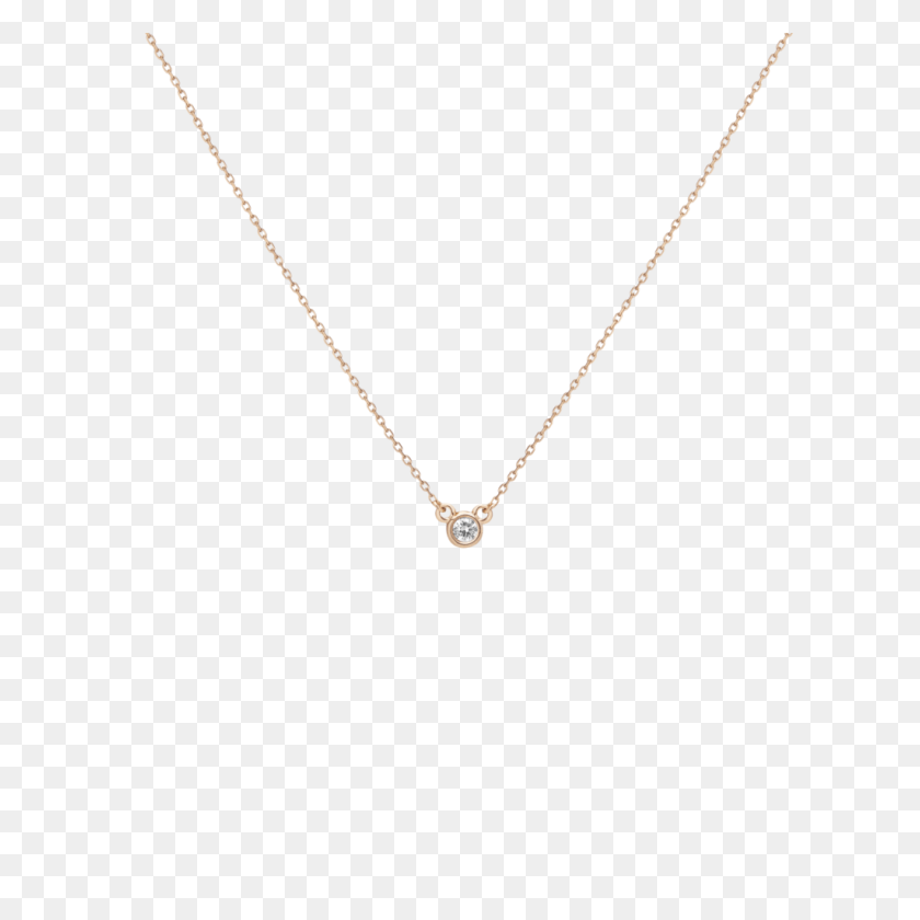 Diamond Bezel Necklace Aurate New York Diamond Chain Png