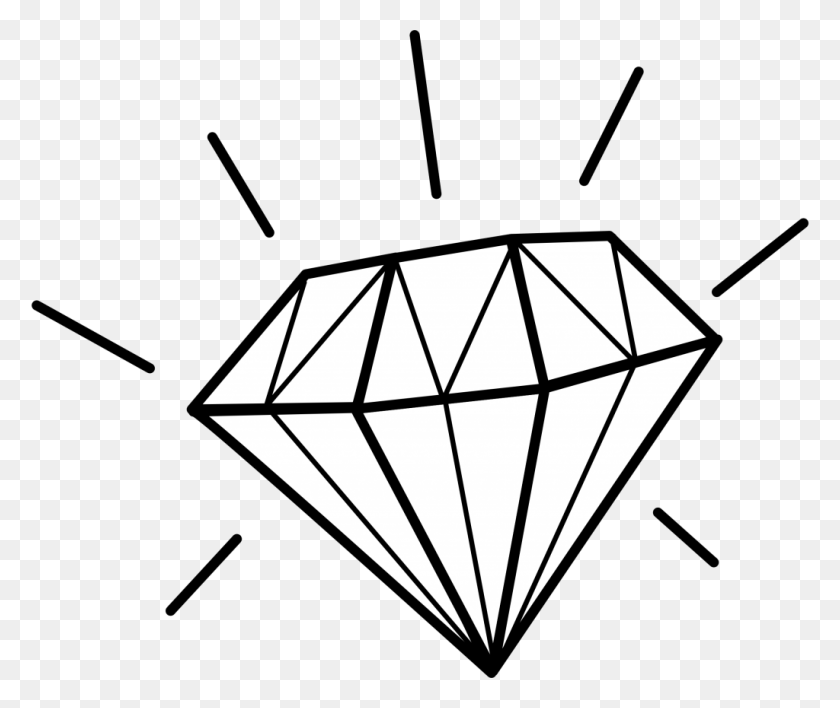 1024x852 Diamante Imágenes Prediseñadas - Imágenes Prediseñadas De Conchas En Blanco Y Negro