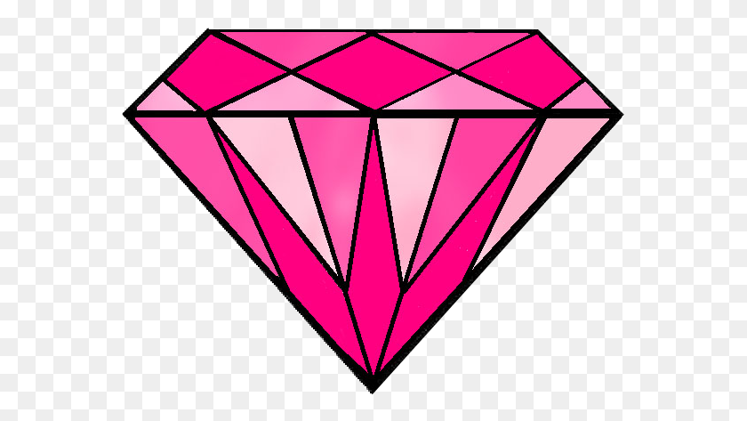 565x413 Diamond Clipart Pink Ring - Centaur Clipart