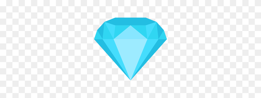 256x256 Diamond Gemstone Stroke Icon - Jewel PNG