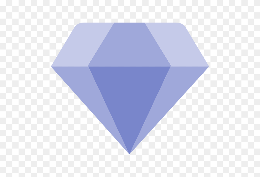 512x512 Diamond Icon Myiconfinder - Blue Diamond PNG