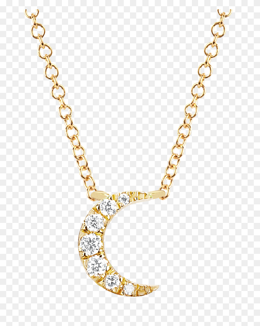 960x1223 Collar De Gargantilla De Luna De Diamantes Colecciones De Marissa - Cadena De Diamantes Png