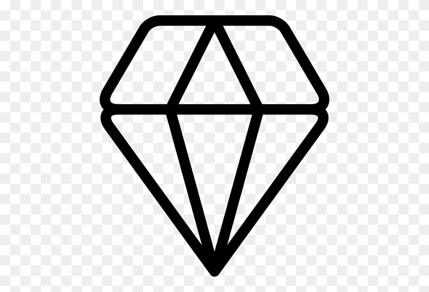 512x512 Diamante Png Icono - Diamante Blanco Png