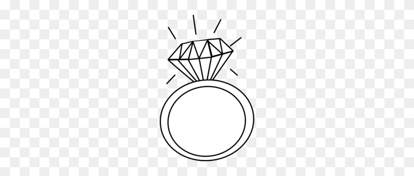 192x298 Diamond Ring Clipart - Interlocking Wedding Rings Clipart