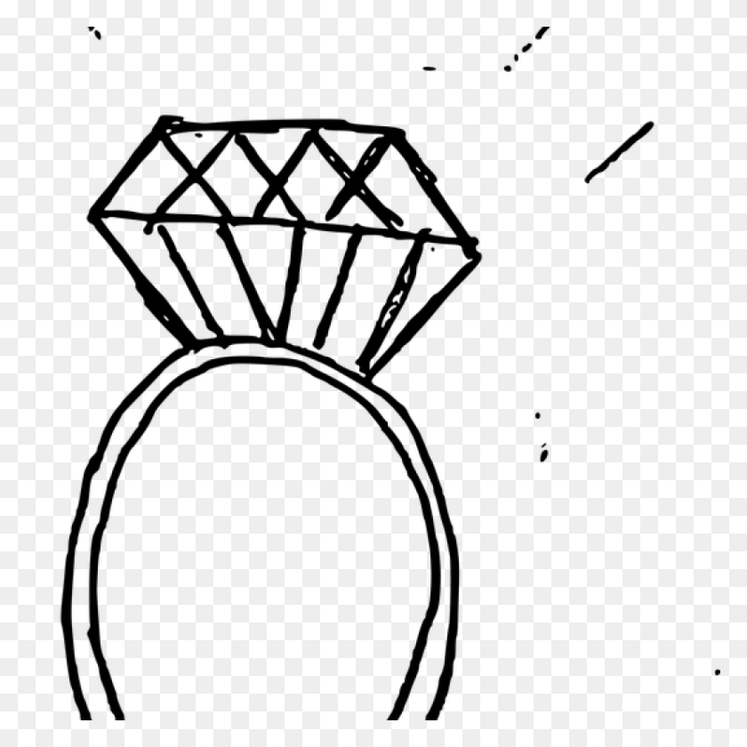1024x1024 Diamond Ring Graphic Free Clipart Download - Free Wedding Ring Clipart