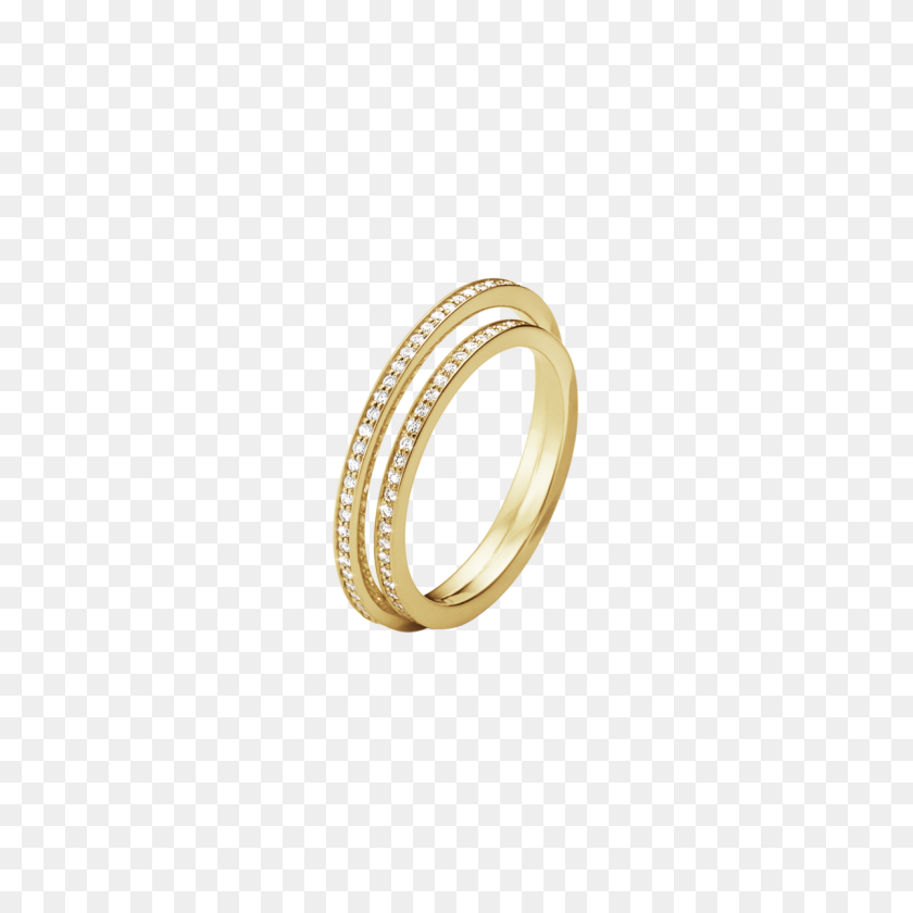 1200x1200 Бриллиантовые, Серебряные И Золотые Кольца Для Женщин И Мужчин Георг Йенсен - Золотое Кольцо Png