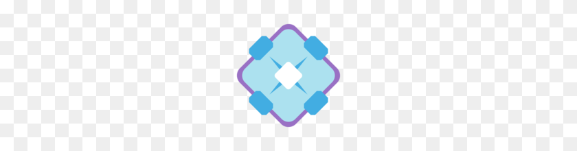 160x160 Diamond With A Dot Emoji On Emojione - Diamond Emoji PNG