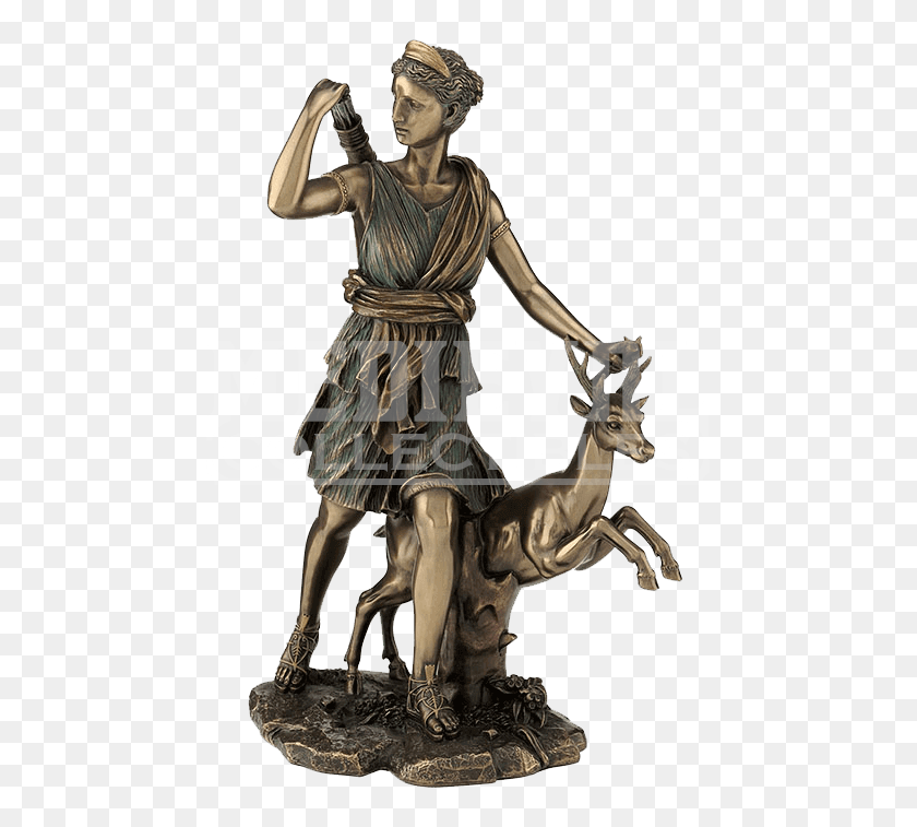 697x697 Diana Of Versailles Statue - Greek Statue PNG