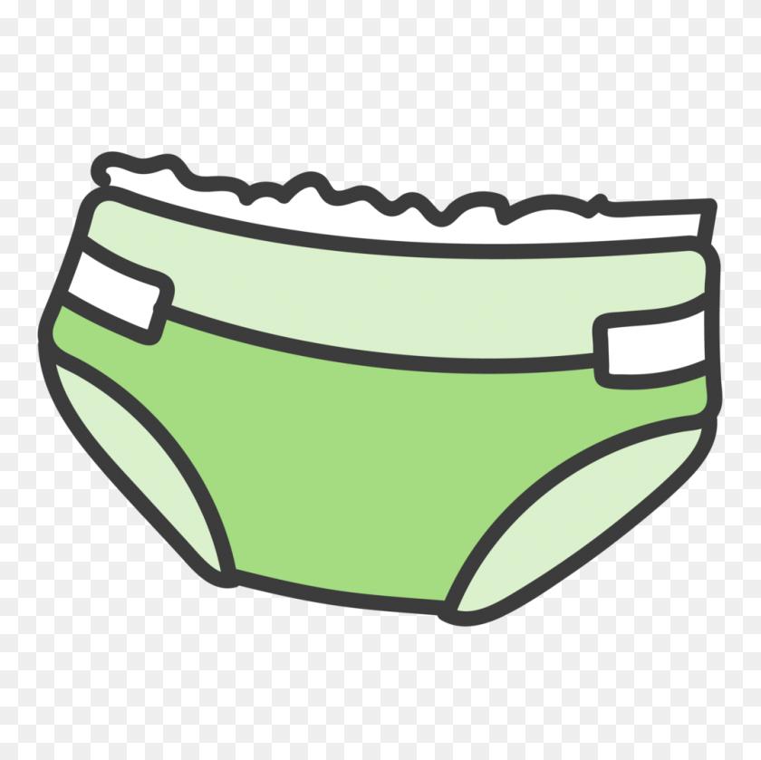 1000x1000 Diapering Getting Ready For Baby - Diapers And Wipes Clipart