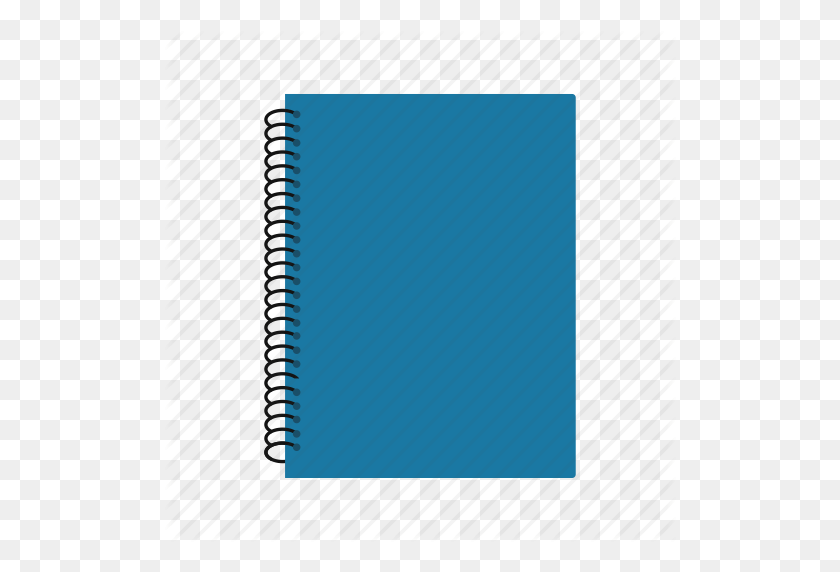 512x512 Diario, Cuaderno, Icono De Cuaderno De Espiral - Cuaderno Png