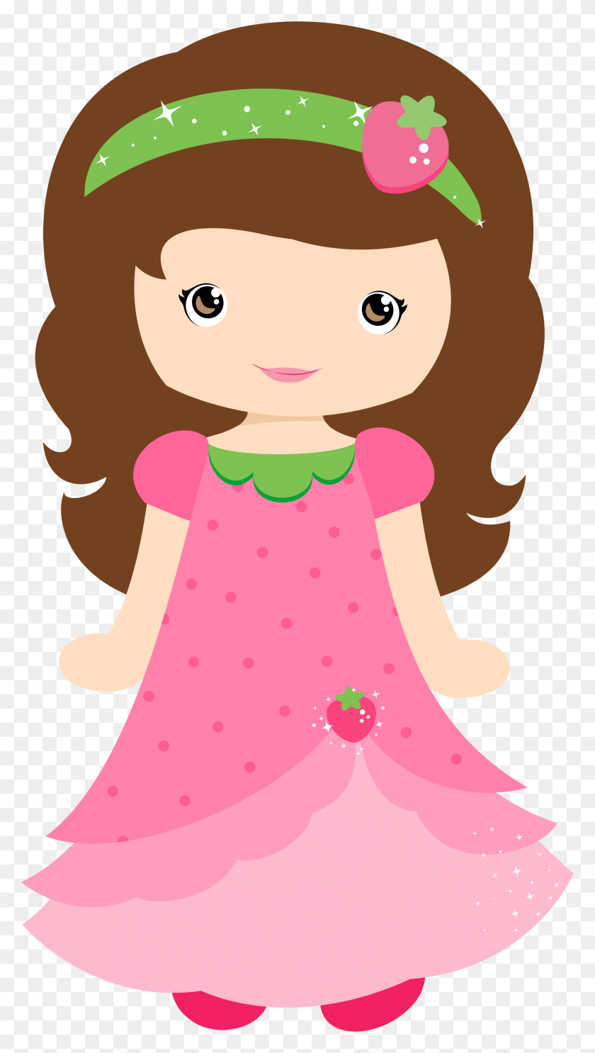 1641x3001 Dibujos Y Moldes Clipart - Cute Strawberry Clipart