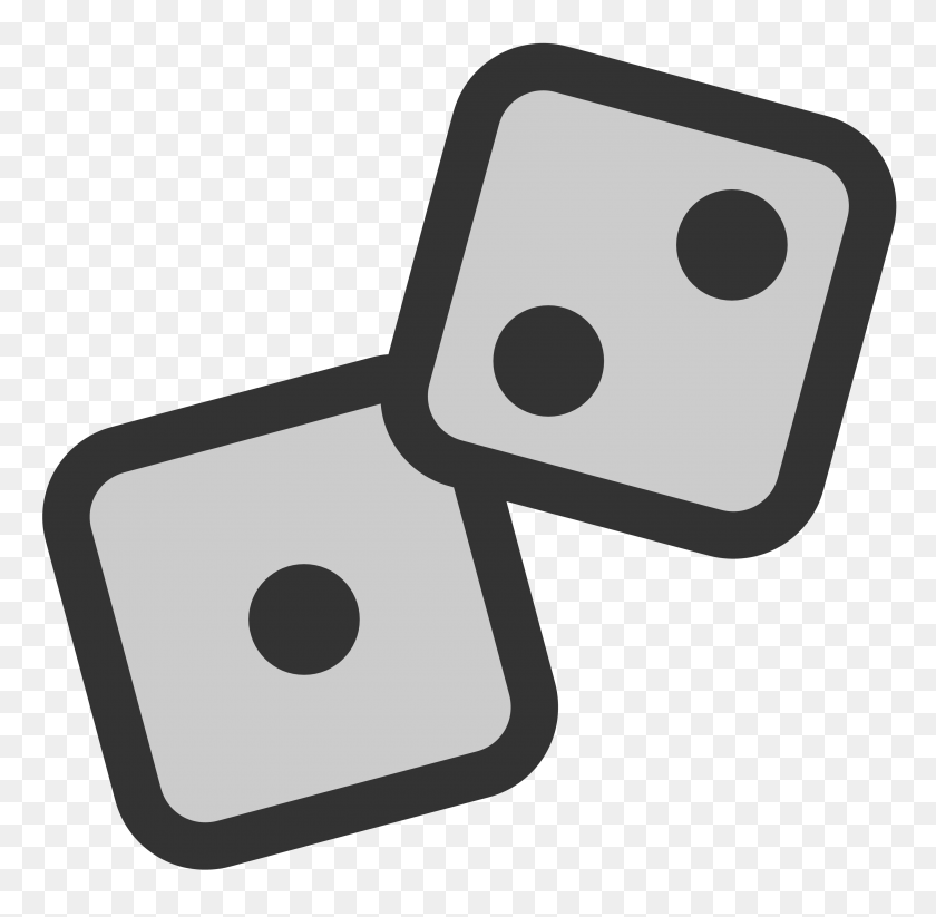 3500x3424 Dice Clipart Board Game - Card Game Clipart