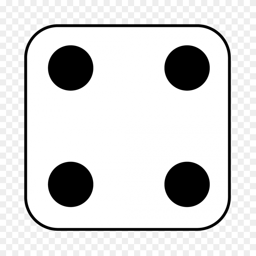 1050x1050 Dice Number Clipart Image - Number 5 Clipart