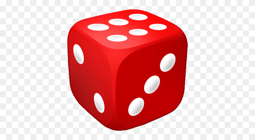 398x400 Dice Vector Png Red Dice - Red Dice PNG