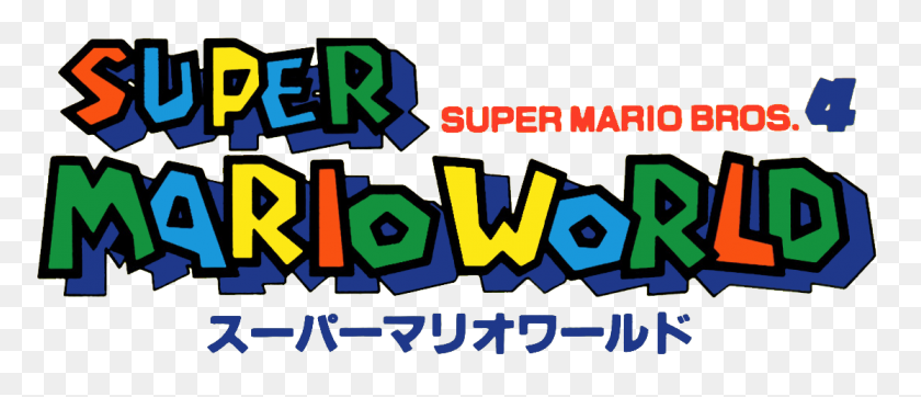 1113x432 ¿Sabían Ustedes Que En Japón Es Super Mario Brothers Super - Super Mario Odyssey Logo Png