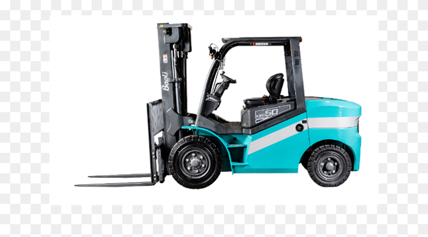 1540x800 Diesel Wheel Forklift Material Handling And Logistics - Forklift PNG