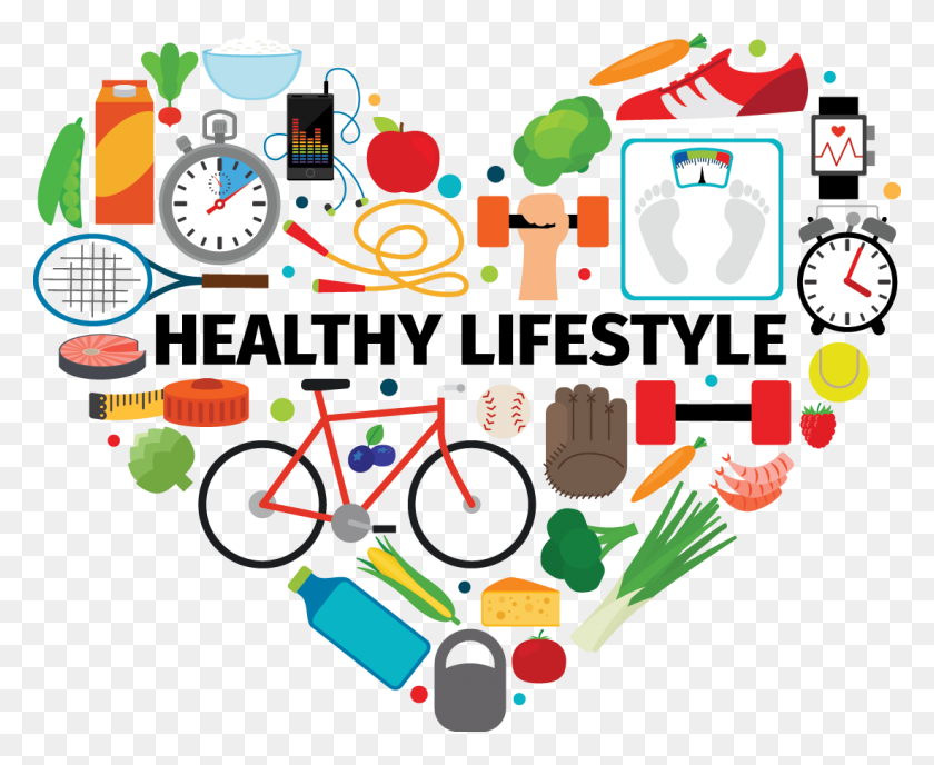 1100x887 Dietitian Nutritionist - Healthy Life Clipart